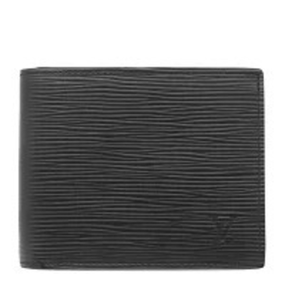 Louis Vuitton Bi fold wallet Portefeuille Marco NM Epi leather Noir Black